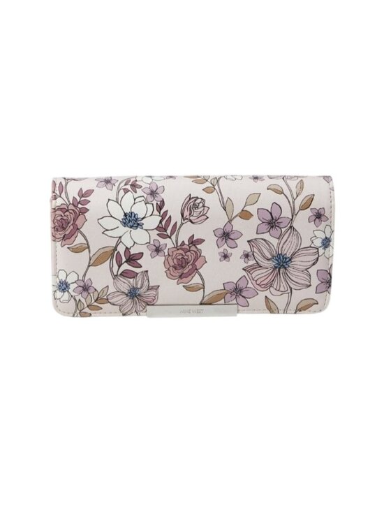 Nine West Handbags - New Nine West Wildwood SLG Organizer Bifold Wallet Magnolia Floral Preppy Spring